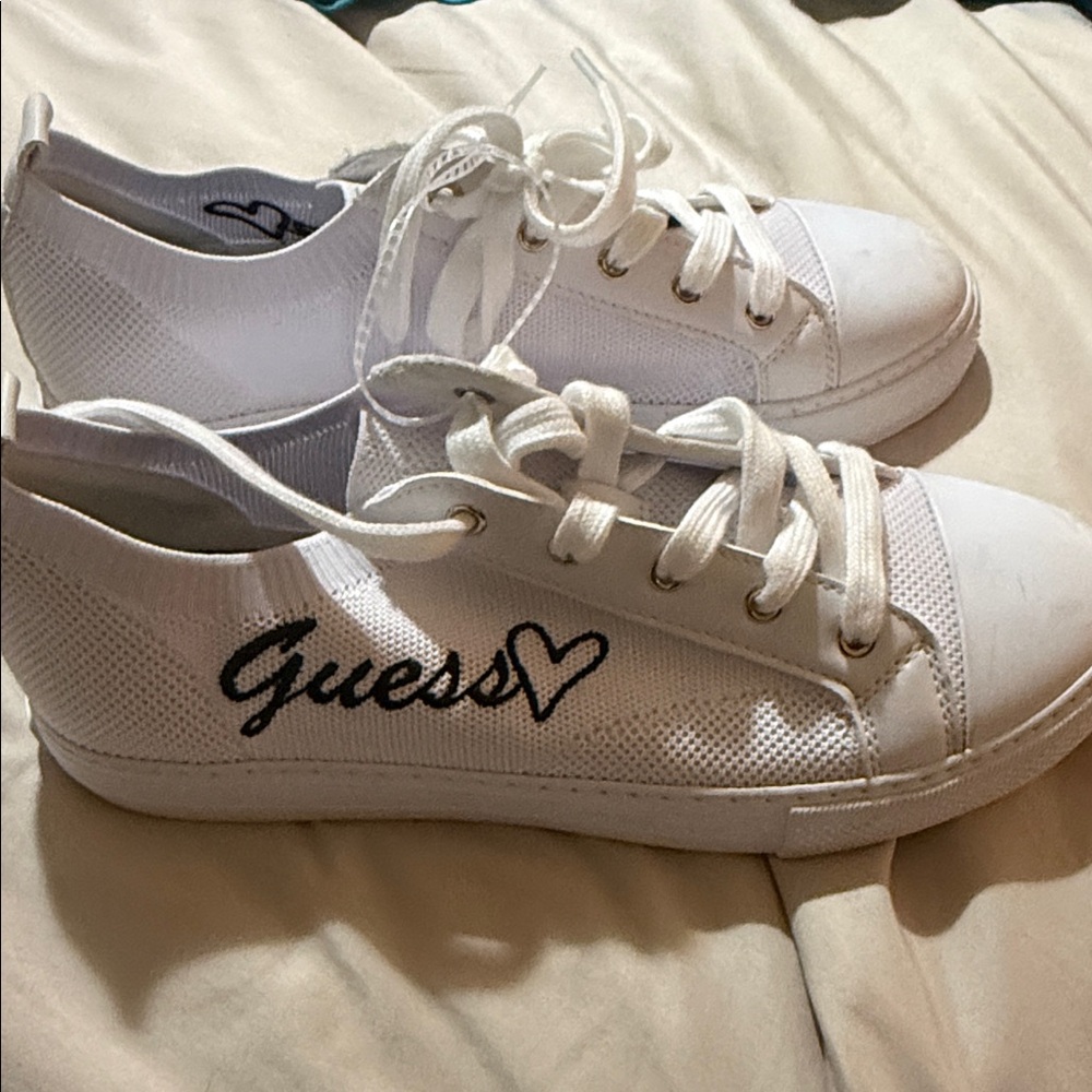 Guess White Casual Sneakers